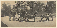 Alfred Vanderbilt Driving the Road Coach  "Pioneer", Alfred Gwynne Vanderbilt  American, Photogravure (?)
