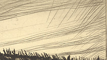 Column on the March, Christopher Richard Wynne Nevinson (British, London 1889–1946 London), Drypoint