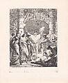 Visiting the Imprisoned, François Hutin  French, Etching