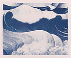 The Blue Wave
, Christopher Richard Wynne Nevinson British, Lithograph