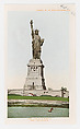 Statue of Liberty, New York Harbor, Detroit Publishing Company  American, Color lithograph