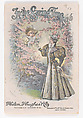 In the Spring Time, 1896: Spring and Summer Fashions [trade catalogue], Hilton, Hughes & Co. (American, 1892–96), Illustrations: color lithographs
