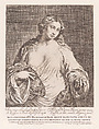 Flora, Joachim von Sandrart  German, Etching; second state of two