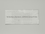 S.M.S. No. 2, April 1968, Published by Letter Edged in Black Press Inc.