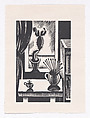 Still Life, Edward Alexander Wadsworth  British, Woodcut