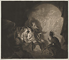 The Oracle, John Dixon Irish, Mezzotint
