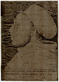 Luther as an Augustinian Friar, with Cap, Lucas Cranach the Elder (German, Kronach 1472–1553 Weimar), Engraving; second state of two (Hollstein)