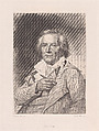 Portrait of Jean Honoré Fragonard, Jacques Antoine Marie Lemoine  French, Etching