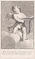 Putto with a yoke, Violante Vanni  Italian, Etching and engraving