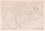 Femme Couchée, Henri Matisse French, Etching