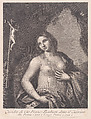 Mary Magdalen, Violante Vanni  Italian, Etching