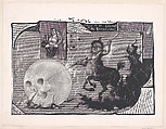 "In Time All the World Likely to be Cossack or All Republican" – Napoleon I (published in "Time"), Thomas Nast American, born Germany, Relief print and electrotype