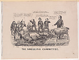 The Smelling Committee, John Cameron American, born Scotland, Lithograph