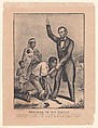 Freedom to the Slaves, Currier & Ives  American, Lithograph