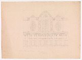 Design for a Side Chapel in the Gothic Style, for Adelmorn the Outlaw, John Joseph Holland American, Graphite