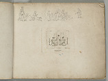 Sketches in Outline, Henry Moses (British, London 1781/82–1870 Cowley, Middlesex), Etching and engraving; some graphite sketches