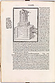 M. Vitruvius per Iocundum solito castigatior factus cum figuris et tabula ut iam legi et intelligi possit, Marcus Pollio Vitruvius (Roman, active late 1st century BCE), Printed book with woodcut illustrations