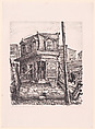 Patton Street Derelict, Raymond Steth  American, Lithograph