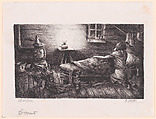 Despair, Raymond Steth American, Lithograph