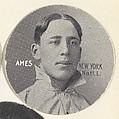 Ames, New York, National League, from the Stars of the Diamond series (E254) issued by the Colgan Gum Company, Colgan Gum Company, Louisville, Kentucky  American, Photolithograph
