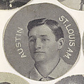 Austin, St. Louis, American League, from the Stars of the Diamond series (E254) issued by the Colgan Gum Company, Colgan Gum Company, Louisville, Kentucky  American, Photolithograph