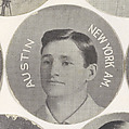 Austin, New York, American League, from the Stars of the Diamond series (E254) issued by the Colgan Gum Company, Colgan Gum Company, Louisville, Kentucky  American, Photolithograph