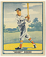 "Bobby" Doerr, Boston Red Sox, from Play Ball, Sports Hall of Fame series (R336), issued by Gum, Inc., Gum, Inc., Commercial lithograph