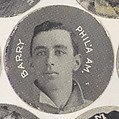 Barry, Philadelphia, American League, from the Stars of the Diamond series (E254) issued by the Colgan Gum Company, Colgan Gum Company, Louisville, Kentucky  American, Photolithograph