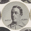 Bartley, Atlanta, from the Stars of the Diamond series (E254) issued by the Colgan Gum Company, Colgan Gum Company, Louisville, Kentucky  American, Photolithograph