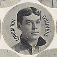 Congalton, Columbus, from the Stars of the Diamond series (E254) issued by the Colgan Gum Company, Colgan Gum Company, Louisville, Kentucky  American, Photolithograph