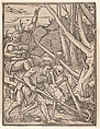 Adam Ploughing, from The Dance of Death, Designed by Hans Holbein the Younger (German, Augsburg 1497/98–1543 London), Woodcut
