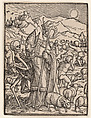 The Bishop, from "The Dance of Death", Hans Holbein the Younger German, Woodcut