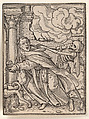 The Monk (or Mendicant), from "The Dance of Death", Hans Holbein the Younger German, Woodcut