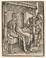 The Duchess, from "The Dance of Death", Hans Holbein the Younger German, Woodcut
