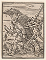 The Shop-keeper, from "The Dance of Death", Hans Holbein the Younger German, Woodcut
