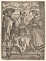 Coat-of-Arms of Death, from "The Dance of Death", Hans Holbein the Younger German, Woodcut