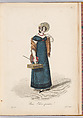 Costumes parisiens: les ouvrières de Paris, Gatine & Lanté French, plates: engraving, hand-colored