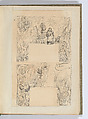 El sombrerón, Bernardo Ortiz de Montellano (Mexican, 1899–1949), Book with proof sheets and original drawings by Alfredo Zalce
