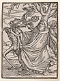 The Abbot, from The Dance of Death, Designed by Hans Holbein the Younger (German, Augsburg 1497/98–1543 London), Woodcut