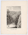 Près des chûtes de la Passaïc, Charlotte Bonaparte  French, Lithograph