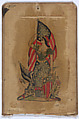 Tattoo Design representing 'America', Clark & Sellers (American, active 20th century), pen and ink and watercolor