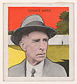 Connie Mack, from the Tattoo Orbit series (R305) issued by the Orbit Gum Company to promote Tattoo Gum, William Wrigley Jr. Company, Commercial lithograph