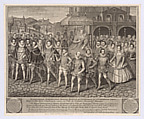 The Royal Procession of Queen Elizabeth, George Vertue  British, Engraving