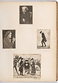(in 33.30, no. 27), John Kay, Mr. Thomas Neil, Carpenter, and Precenter in the Old Church, Edinburgh, in the Character of "The Old Wife," 1784, etching; (in 33.30, no. 26), John Kay, Mr. John Campbell, Precenter in Cannongate Church, 1784, etching; (in 33.30, no. 28), John Kay, Dr. William Cullen, Late Professor of Medicine in the University of Edinburgh, 1784, etching; (in 33.30, no. 30), John Kay, A Medley of Musicians, or, Campbell's Concert sheet, 1784, etching Portraits of Eminent Scotch Characters, Drawn and etched by John Kay (British, Dalkeith, Scotland 1742–1826 Edinburgh), Etching, stipple, aquatint, mezzotint; one watercolor