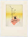Untitled image for Le Grande Passage, Yves Tanguy  American, born France, Color etching