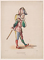 Polichinelle, Edouard Manet  French, Lithograph