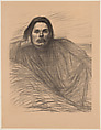 Maxim Gorky Reclining (left side), Théophile-Alexandre Steinlen  French, born Switzerland, Lithograph, proof