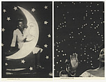 Backdrops Circa 1940s, Lorna Simpson (American, born Brooklyn, New York, 1960), Screenprint diptych on felt panels