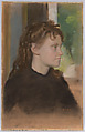 Madame Théodore Gobillard (Yves Morisot), Edgar Degas French, Pastel