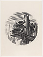 Builders, Harry Sternberg American, Lithograph
